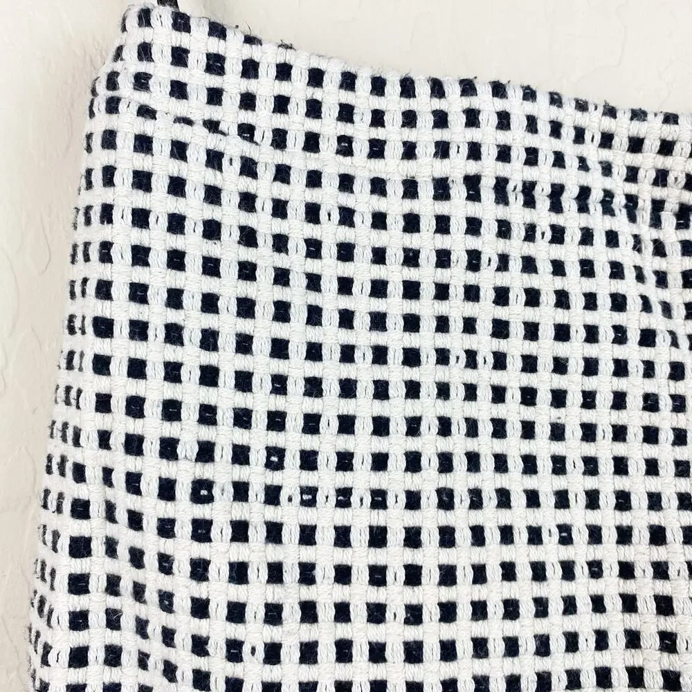 Banana Republic Vintage Y2K Gingham Mini Skirt Womens Size 4 90s Grunge Boho